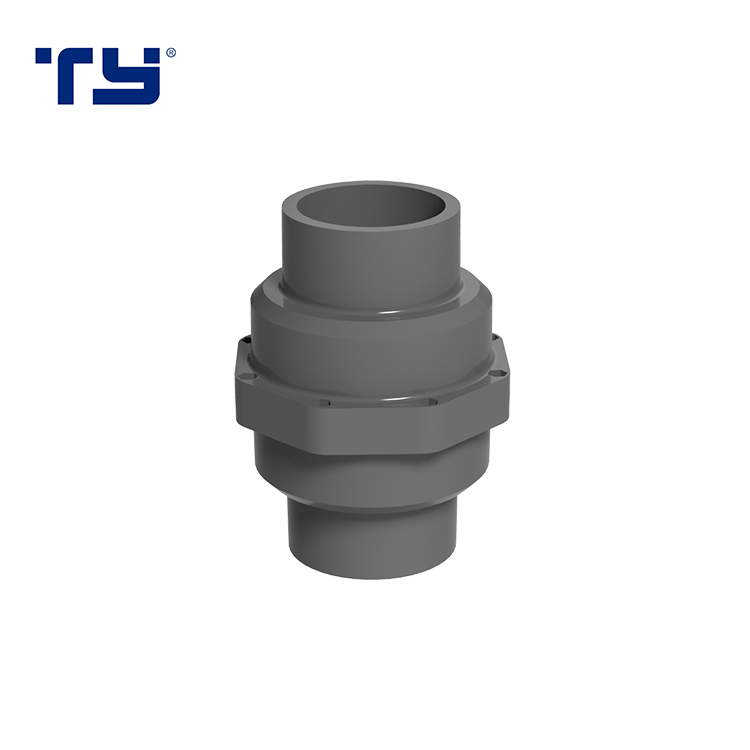 Pvc Swing Plastic Single Union Check Valve Socket Price