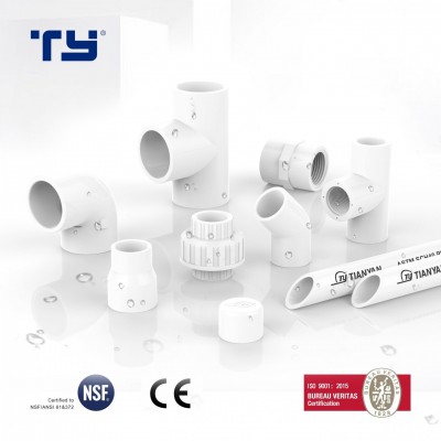 All Size Plastic PVC Pressure Fittintings for UPVC 90 Degree Female Threaded Elbow Plumbing Material