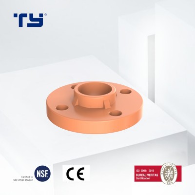 CPVC Flange One Piece High Quality PPR Pipes and Fittings for Hot and Cold Water ASTM Standard