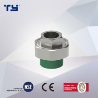 PPR Female Thread Union (brass) with Pn12.5/Pn20/Pn16/Pn25 Pressure Plastic Pipe and Fitting Use for Hot Water