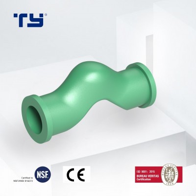 Full Form PPR Plastic Fitting for Hot and Cold Water