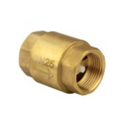 Aperture Threaded Brass Vertical Lift Check Valve Copper Te-63